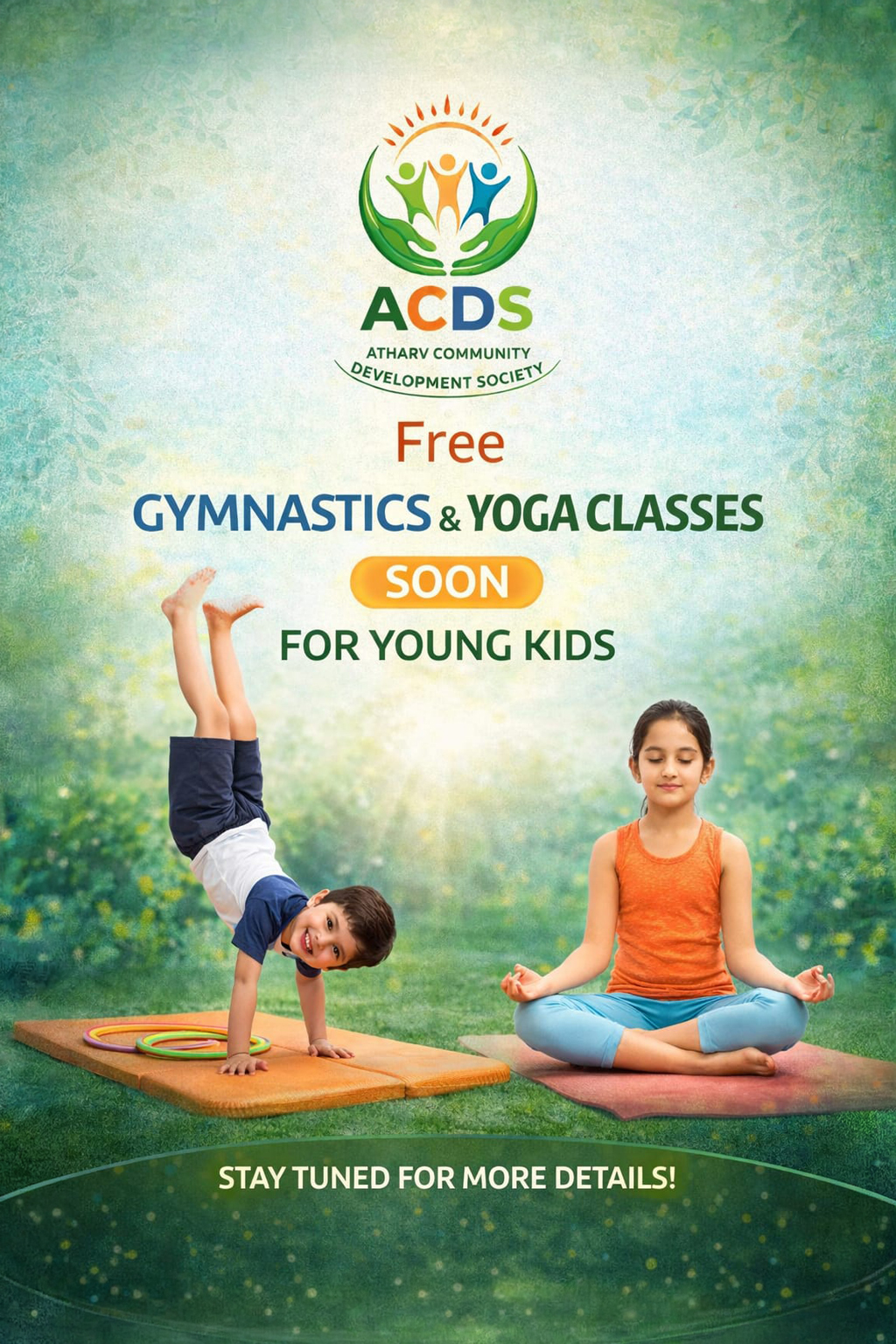 Free Gymnastics & Yoga Classes for Young Kids