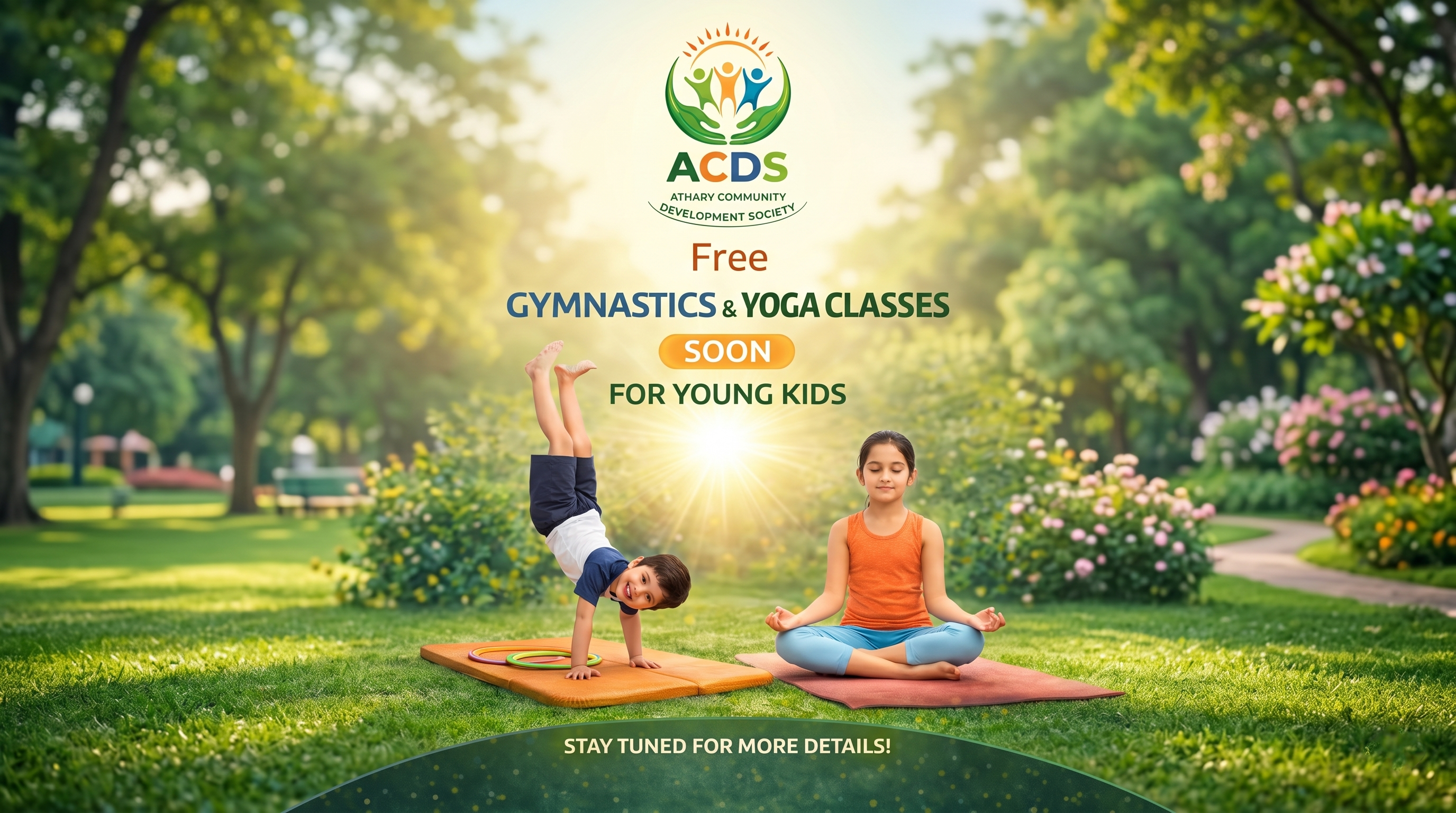 Free Gymnastics & Yoga Classes for Young Kids